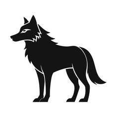 Wolf Silhouette Vector illustration