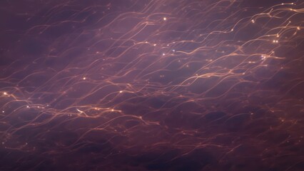 Stylized background showing smooth flowing waveform patterns in gradient tones