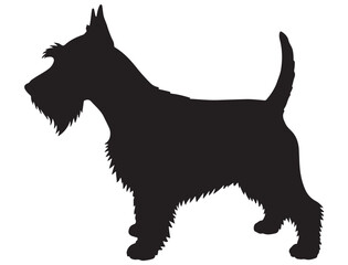 SCOTTISH TERRIER DOG SILHOUETTE