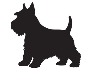 SCOTTISH TERRIER DOG SILHOUETTE
