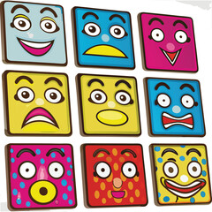 colorful--square-cartoon-faces--vibrant--expressiv (27).eps