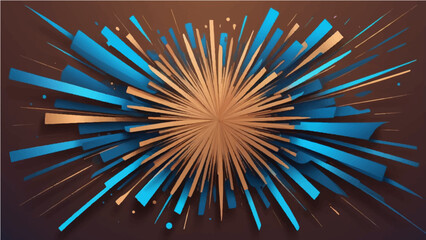 brown gradient background  blue radial gradient effect vector.