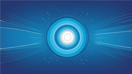 blue gradient background  blue radial gradient geometric effect vector.