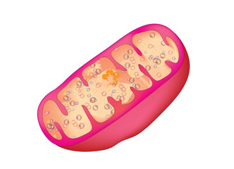 Mitochondria vector diagram