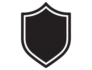 SHIELD ICON SILHOUETTE