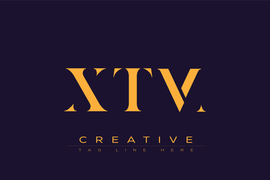 XTM abstract letter logo design. This logo is designed by three abstract letters.