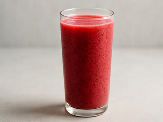 Zdrowy napój smoothie w szklanym naczyniu, zdrowa żywność