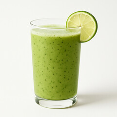 Zdrowy napój smoothie w szklanym naczyniu