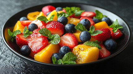 fresh fruit salad
