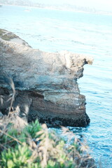 rocks and sea