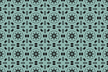 Seamless Digital Decoration Wallpaper Texture Endless Interior Template Perspective Cloth Luxury Visual Design Shape Art Textile Background Fashion Fabric Geometric Graphic Tile Symmetric Pattern.