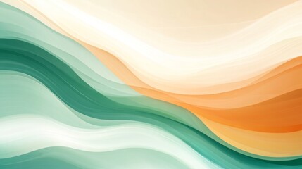 Indian Independence Day, August 15th, Design concept. Tricolor watercolor banner