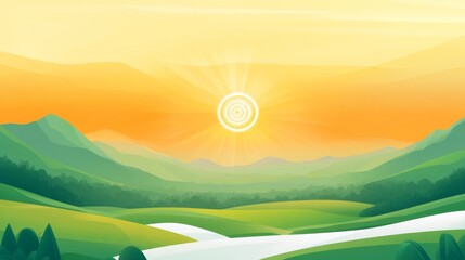 Indian Independence Day, August 15th, Design concept. Tricolor watercolor banner