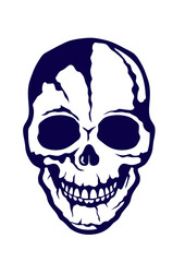 tete de mort crane halloween