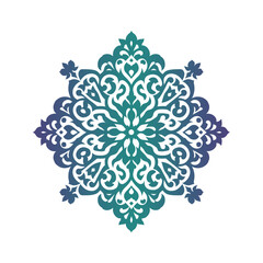 Islamic Ornament Vector Design &ndash; Elegant Geometric Arabesque Pattern