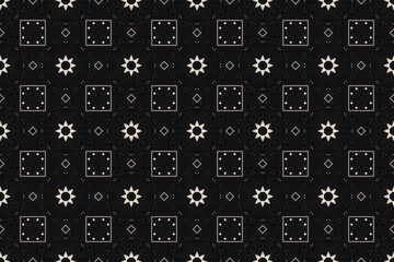 Seamless Digital Decoration Wallpaper Texture Endless Interior Template Perspective Cloth Luxury Visual Design Shape Art Textile Background Fashion Fabric Geometric Graphic Tile Symmetric Pattern.