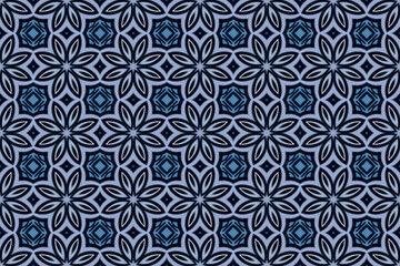 Seamless Digital Decoration Wallpaper Texture Endless Interior Template Perspective Cloth Luxury Visual Design Shape Art Textile Background Fashion Fabric Geometric Graphic Tile Symmetric Pattern.