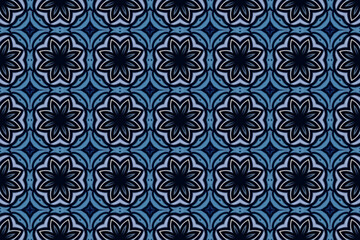 Seamless Digital Decoration Wallpaper Texture Endless Interior Template Perspective Cloth Luxury Visual Design Shape Art Textile Background Fashion Fabric Geometric Graphic Tile Symmetric Pattern.