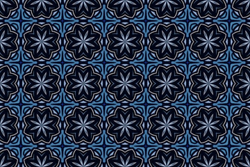 Seamless Digital Decoration Wallpaper Texture Endless Interior Template Perspective Cloth Luxury Visual Design Shape Art Textile Background Fashion Fabric Geometric Graphic Tile Symmetric Pattern.