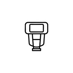 Camera Hotshoe Flash Unit Icon