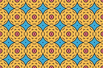 Seamless Digital Decoration Wallpaper Texture Endless Interior Template Perspective Cloth Luxury Visual Design Shape Art Textile Background Fashion Fabric Geometric Graphic Tile Symmetric Pattern.