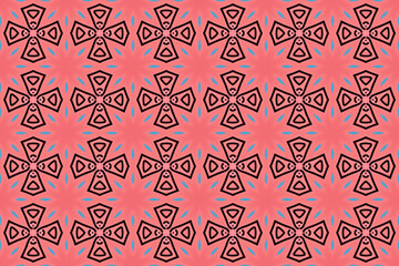 Seamless Art Texture Fabric Digital Fashion Background Textile Geometric Endless Shape Luxury Graphic Tile Interior Cloth Decoration Template Design Visual Wallpaper Perspective Symmetric Pattern.