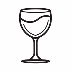 glass of wine