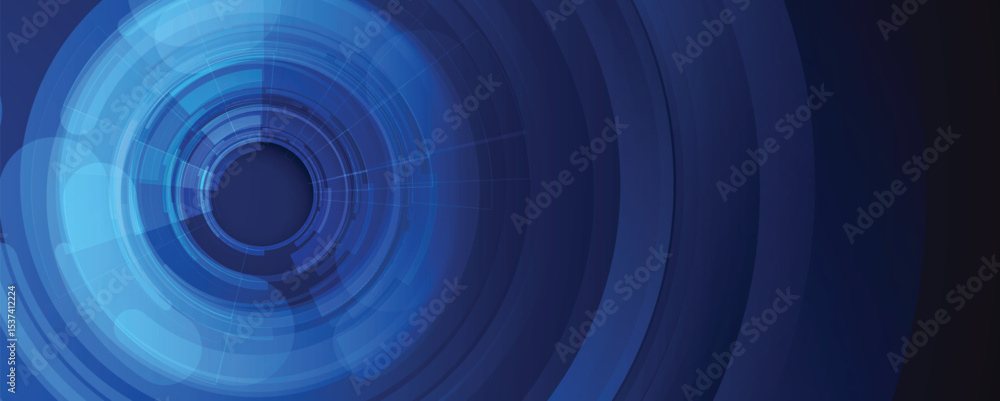 Poster Abstract shining high technology and science background for presentation design