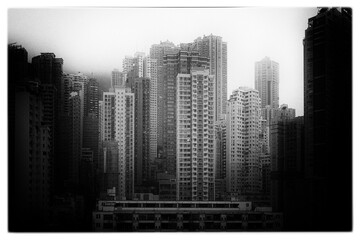 Hong Kong city skyline