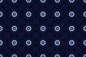 Seamless Geometric Design Cloth Visual Symmetric Graphic Textile Texture Fabric Interior Decoration Template Endless Wallpaper Digital Tile Art Perspective Fashion Background Luxury Shape Pattern.