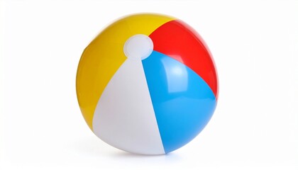 beach ball isolated on white