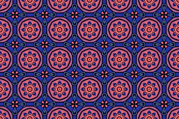 Seamless Geometric Design Cloth Visual Symmetric Graphic Textile Texture Fabric Interior Decoration Template Endless Wallpaper Digital Tile Art Perspective Fashion Background Luxury Shape Pattern.