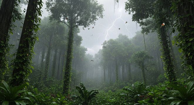 A Symphony of Storm and Life