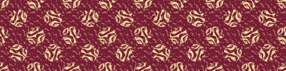 Polka dot blockprint seamless vector border. Neutral unisex whimsical style for washi tape, edging and handmade print texture. spotty vintage Ribbon. 