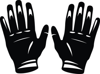 Stylized Black and White Illustration of Two Hands Reaching Upward Together
