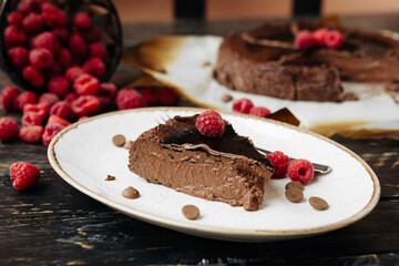 delicate creamy Basque cheesecake