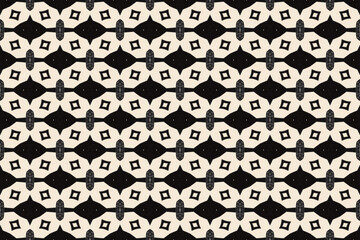 Seamless Fashion Shape Texture Digital Graphic Symmetric Geometric Fabric Wallpaper Visual Template Perspective Endless Interior Background Cloth Decoration Textile Art Tile Design Luxury Pattern.