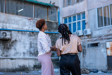 African businesswoman