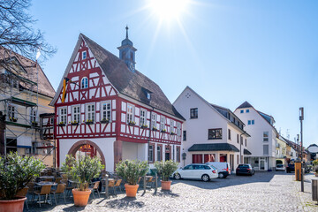 Altstadt, Schriesheim, Deutschland 