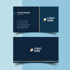 High-Quality Business Card Template for Printing. Modern Professional Business Card Template. 