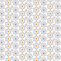 Printable Seamless Floral Pattern for Textile, Packaging & Scrapbook – EPS Vector Design