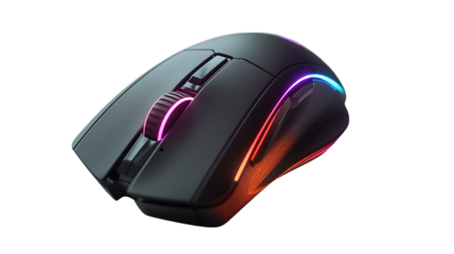 computer mouse isolated on white