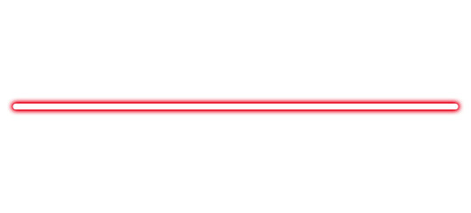 Obraz premium red neon light isolated on white background