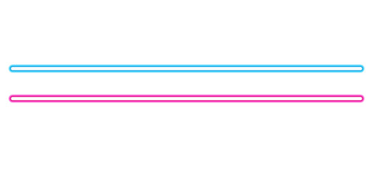 Obraz premium pink and blue neon light bars