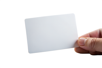 Blank Business Card – Minimal Design for Custom Branding