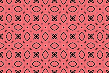 Seamless Fashion Shape Texture Digital Graphic Symmetric Geometric Fabric Wallpaper Visual Template Perspective Endless Interior Background Cloth Decoration Textile Art Tile Design Luxury Pattern.