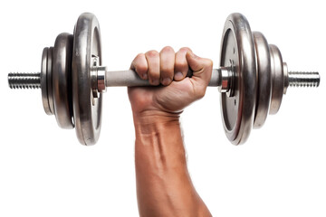 Hand Holding Dumbbell for Fitness or Gym
