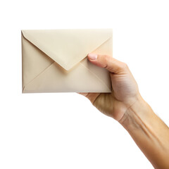 Fototapeta premium Hand Holding Envelope – Mail, Invitation or Message Concept