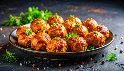 Tasty meatballs
