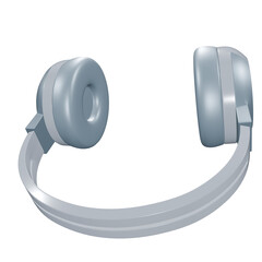 Blue Grey In-Ear Headphones 2